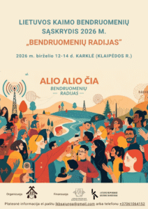 Read more about the article Kviečiame dalyvauti Lietuvos kaimo bendruomenių sąskrydyje „Bendruomenių radijas” bei jo metu vyksiančioje konferencijoje „Sumanus kaimas – čia gyventi gera”